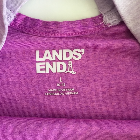 Lands End Top T-Shirt “Positive Energy” Size L - Picture 3 of 5